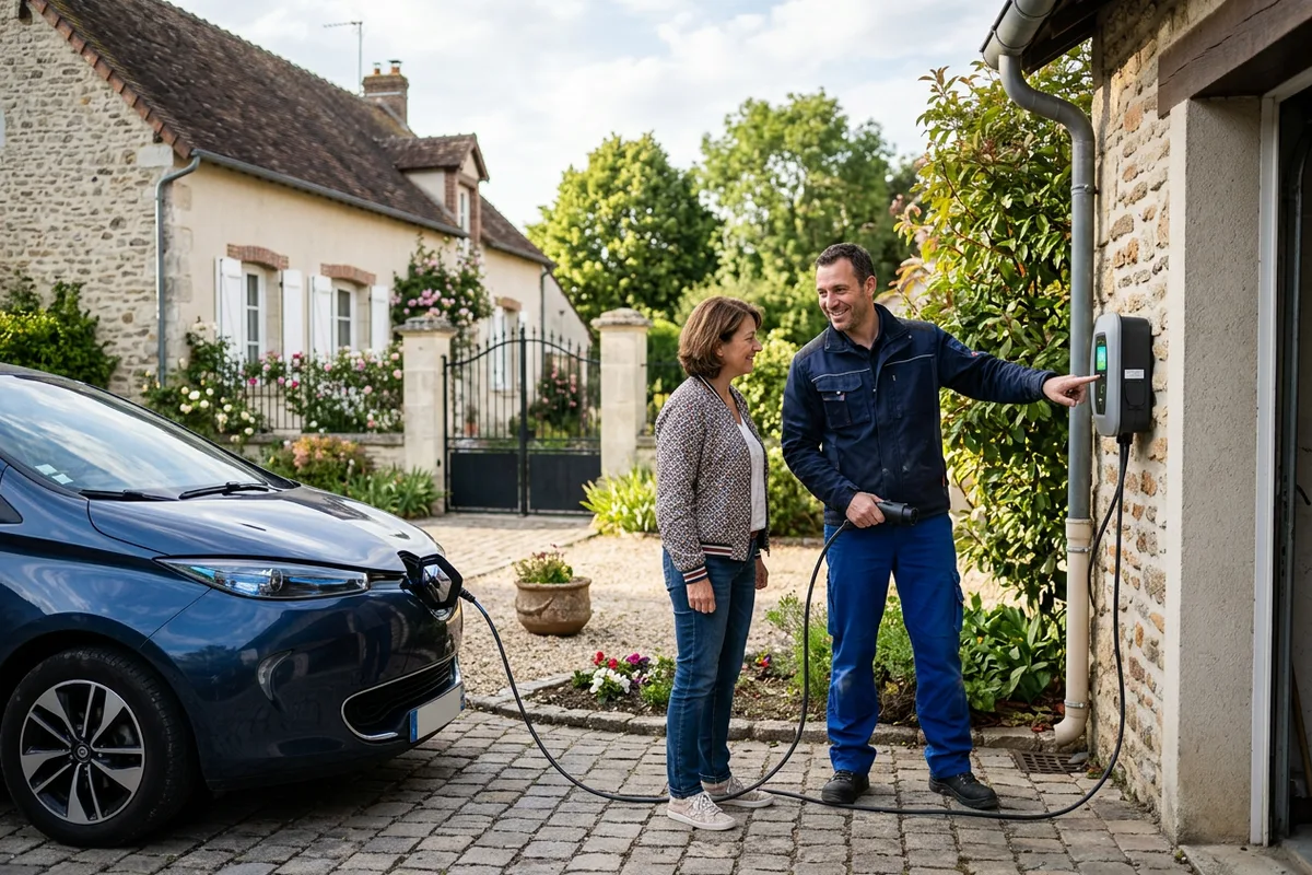 Conseil personnalisé pour l'installation d'une borne de recharge à Cuffy